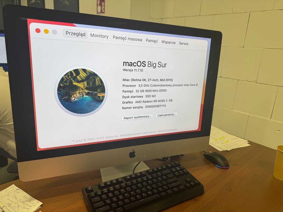 iMac (Retina 5K, 27-inch, Mid 2015)