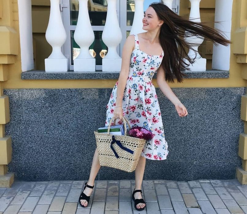 Сарафан  лляний xs s