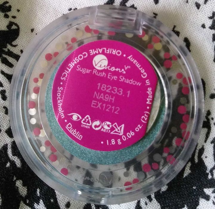 Oriflame cień do oczu sugar rush pistachio glaze antyk unikat visions