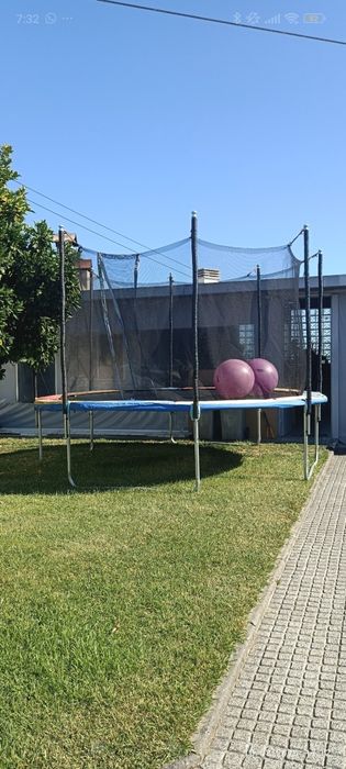 Trampolim DOMYOS  360 com Rede de Proteção