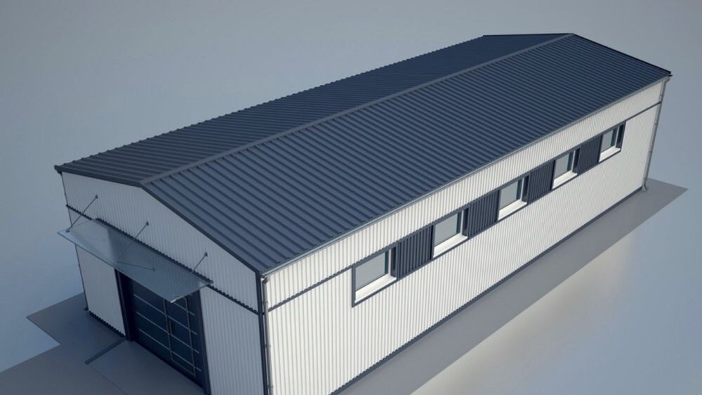 Ангар, склад, СТО, ферма, зерносховище. Змонтувати ангар в Тернополі