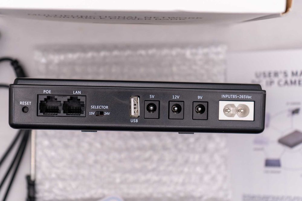 Безперебійник  Wi-Fi роутера: DC 5V/9V/12V з ак 18650 на 3000 мАг 4 шт