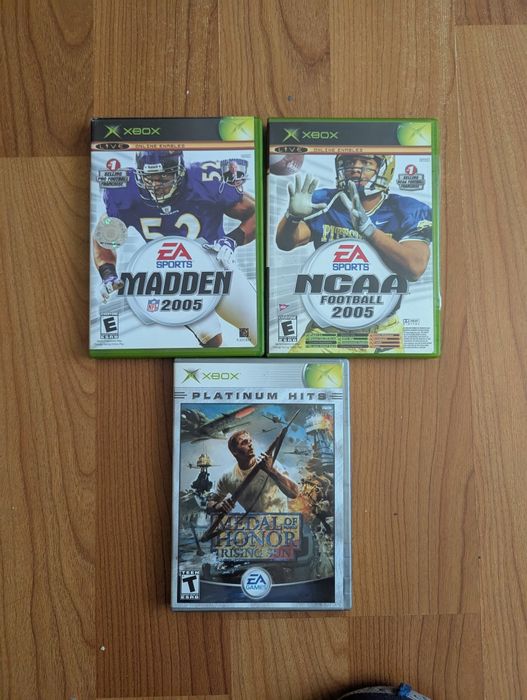 Ліцензійні диски ігри на Xbox Original