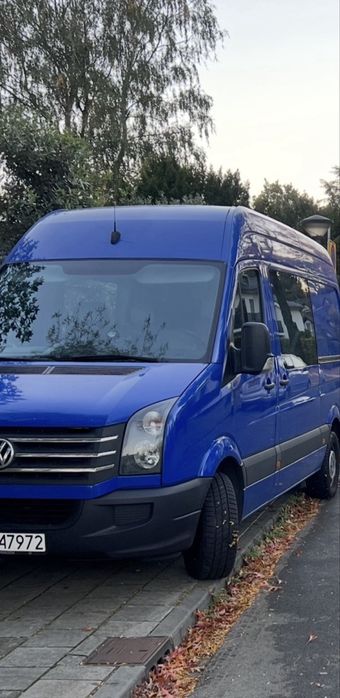 Volkswagen Crafter 7osobowy brygadówka L2H2