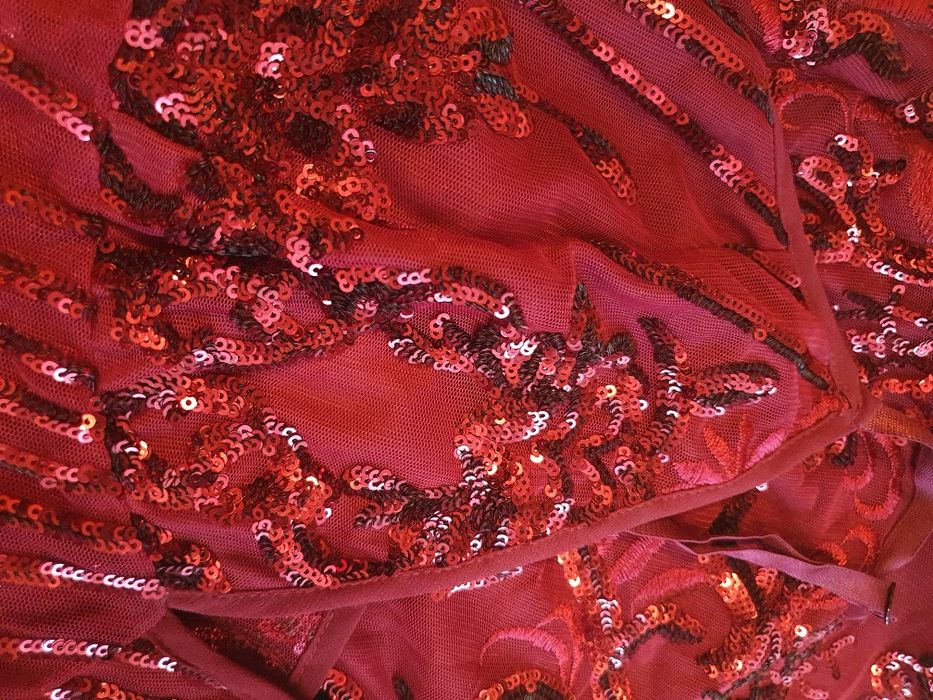 Sukienka cekinowa XL