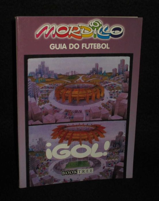 Livro Mordillo Guia do Futebol Guillermo Mordillo