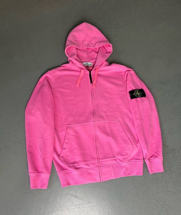 Зіп худі Stone Island жовтий ~ Худи Стон Айленд ~ Кофта Стонік