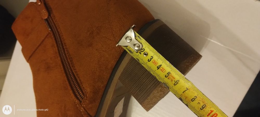 Piękne botki damskie ocieplane