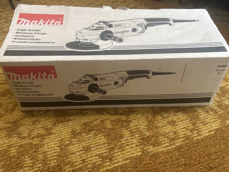 Мережева болгарка Makita GA 9020 Кутова шліфувальна машина болгарка Макіта диск 230 мм