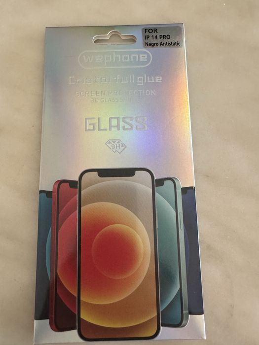 Capas para iphone 14 pro e película negro