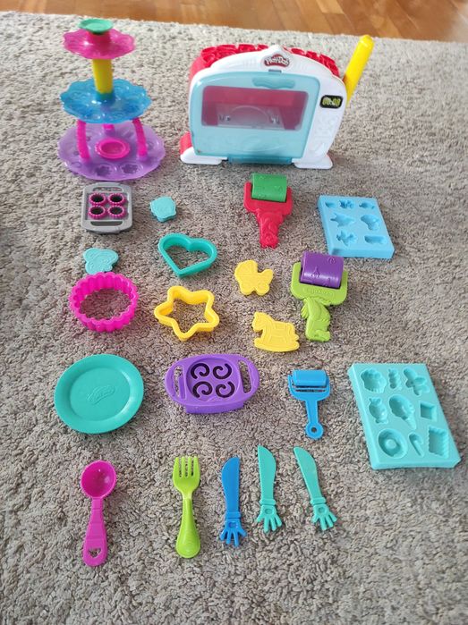 Brinquedos - conjunto de moldes para plasticina