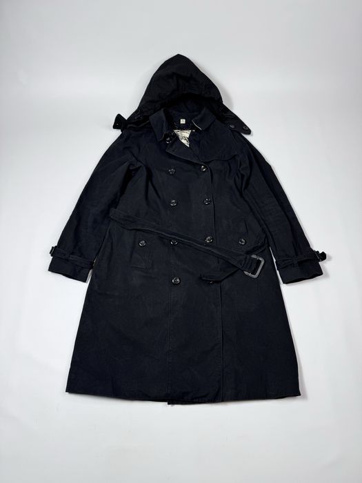 тренч пальто Burberry Burberrys жіноче оригінал з поясом та капюшоном