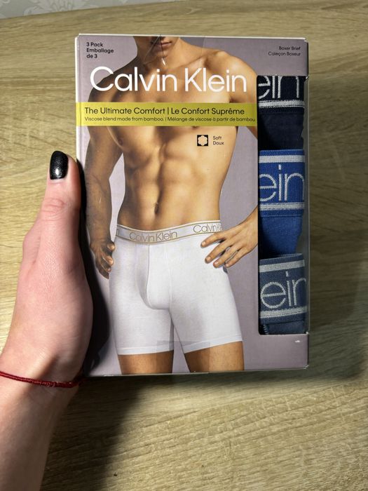 Calvin Klein чоловічі труси Boxer Brief 3 Pack