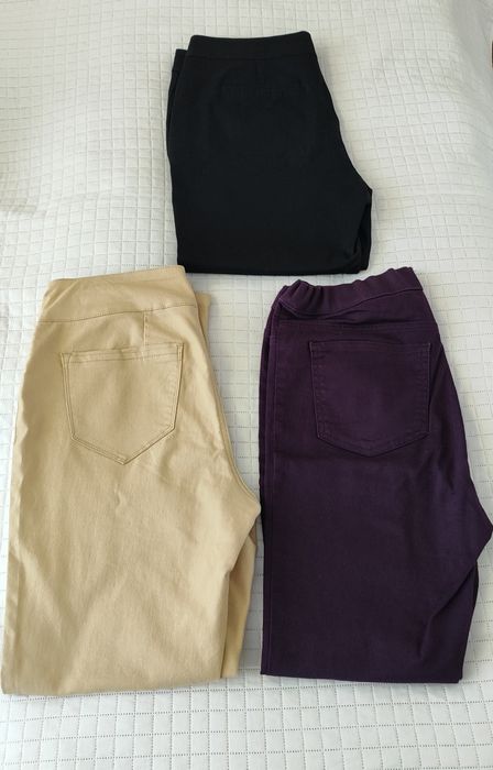 Spodnie damskie, 3 szt, rozm 44