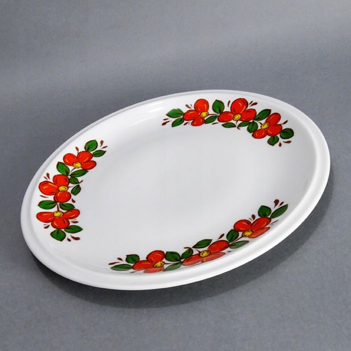 lata 70-te piękny talerz patera porcelanowa