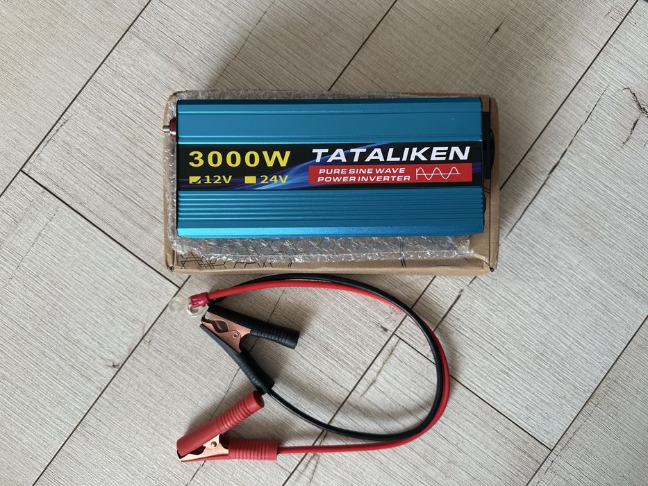 Інвертор чиста синусоіда для котлів Tataliken 3000W 12в 220в новий тип