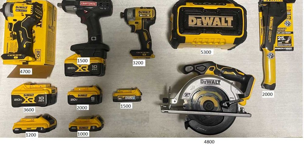 Інструмент Dewalt