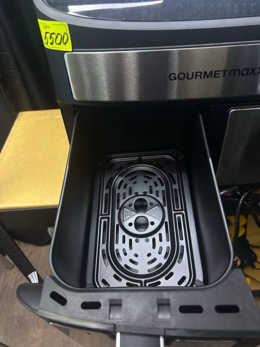 Gourmetmaxx Німецька7-літрова двокамерна фритюрниця з гарячим повітрям