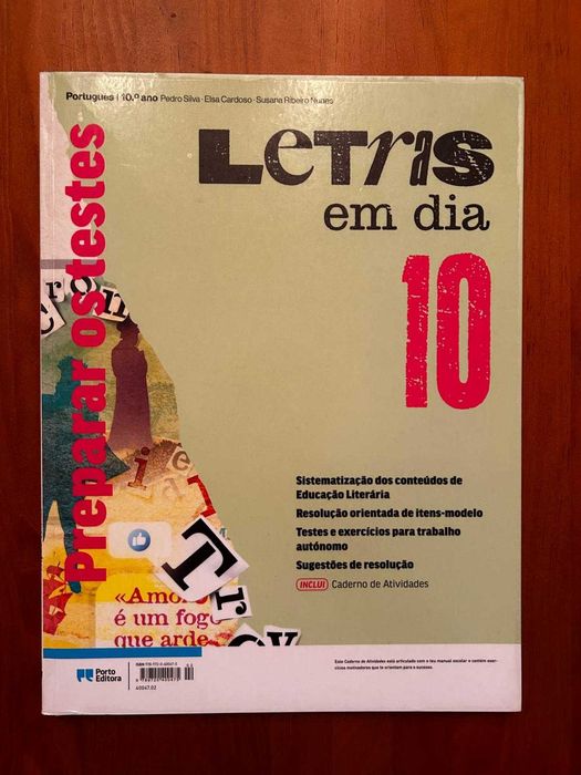 Livros de Português 10.ºano - Porto Editora