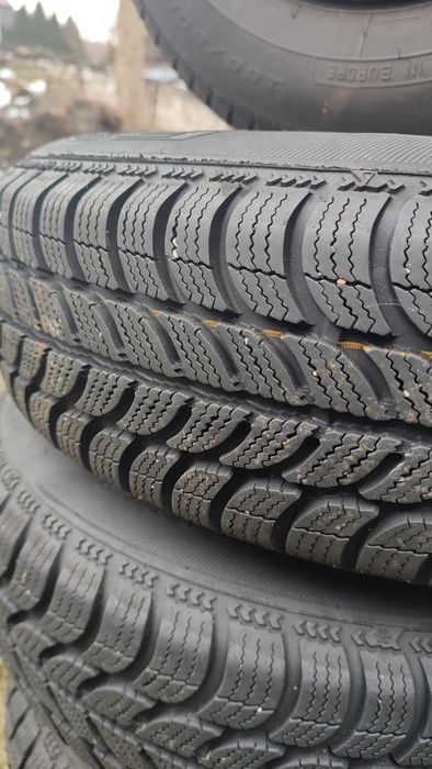 Opony + stalówki ×4 zimowe jak nowe 2020 Dębica 155/80r13 4 × 100