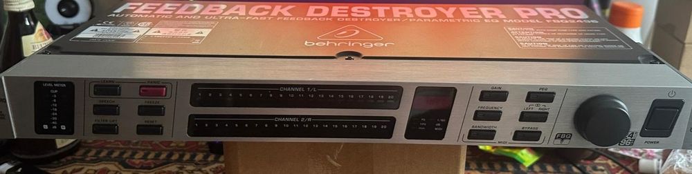Behringer Eliminator Sprzężeń FBQ 2496