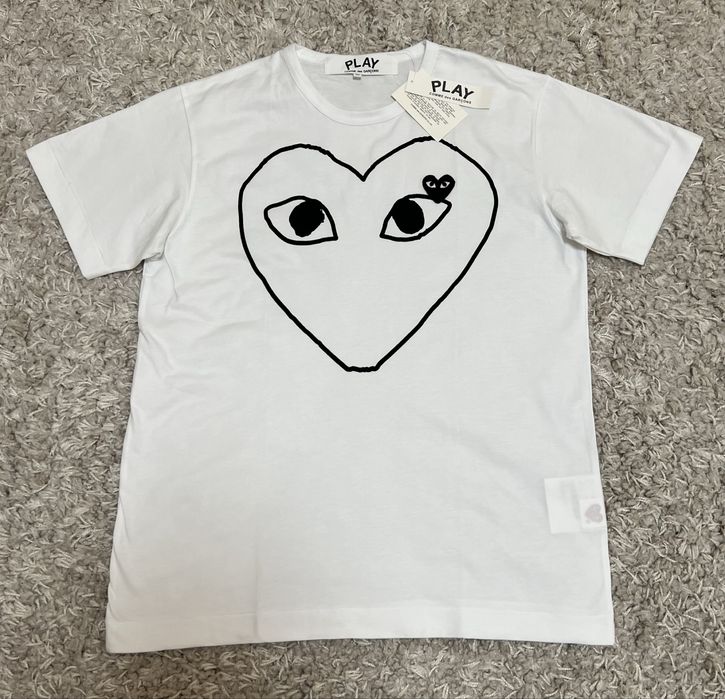 Comme des garcons play футболка
