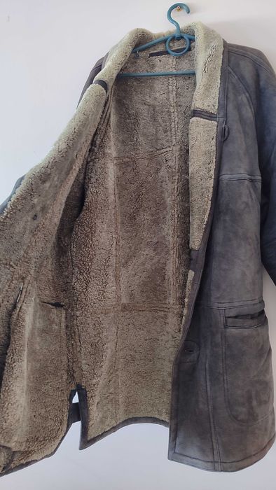 Дублёнка кожух з овчини натуральные хутро Asgard by Pefri