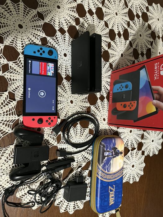 Nintedo Switch Oled Jak Nowy