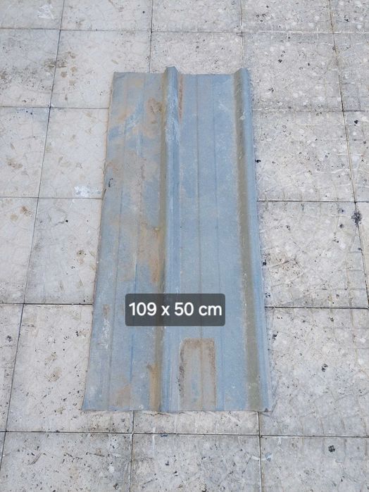 Placas metálicas para telhado ou cobertura