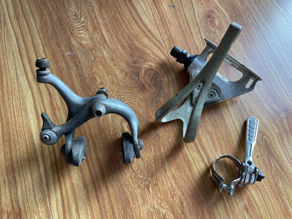 Hamulec Shimano 600 Tricolor Ultegra szosowy przedni retro pedał