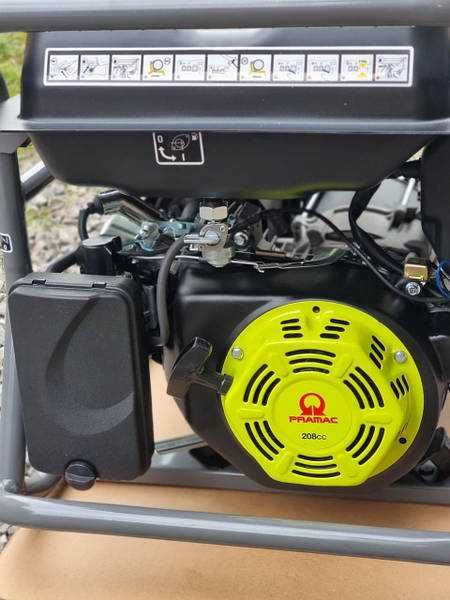 Генератор PRAMAC WX 3200 ES CONN AVR електричний запуск,новий.