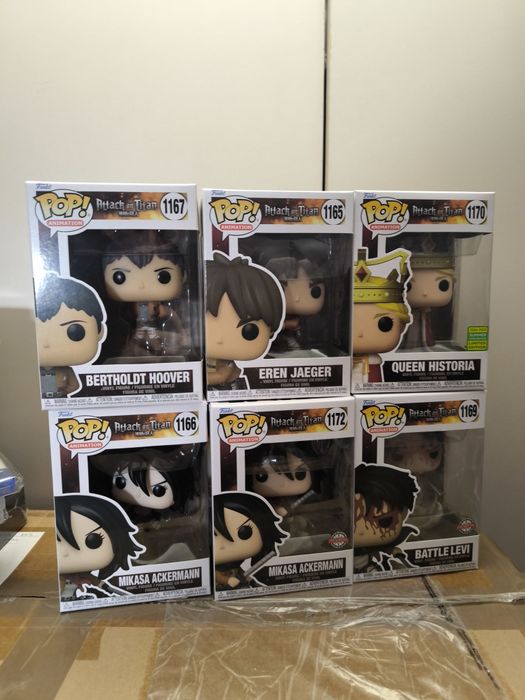 Attack on Titan 6 Funko POP