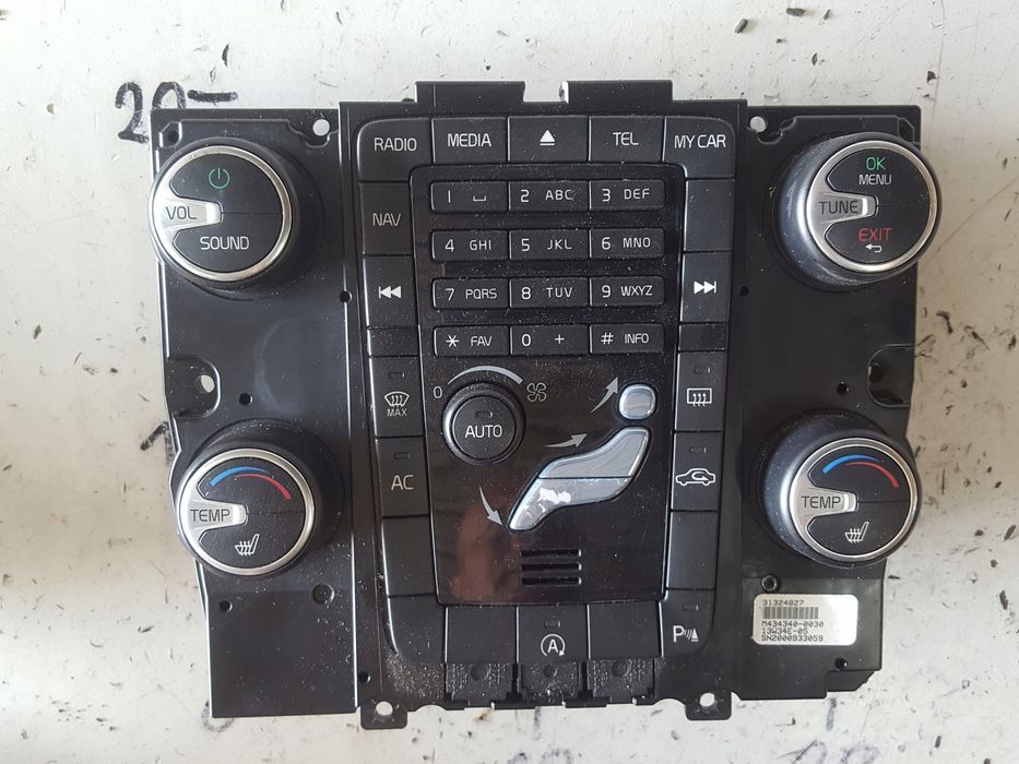 Volvo V60 I Lift 13-18R Panel Klimatyzacji Nawiewu