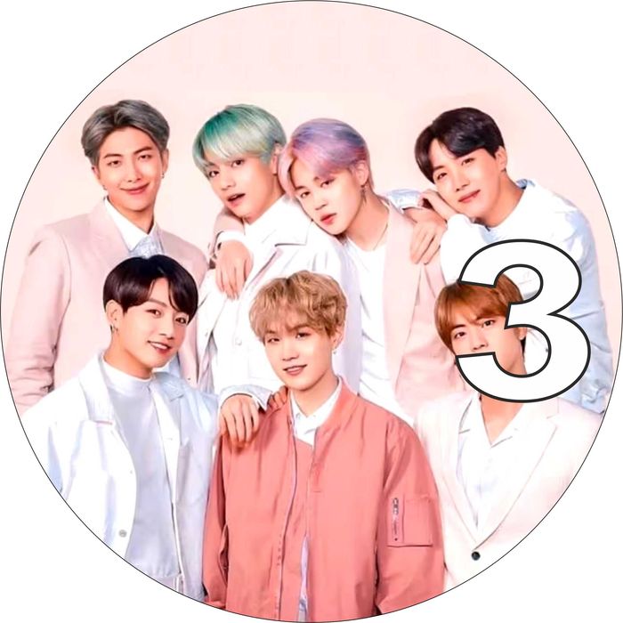 Pan Opłatek na tort - BTS