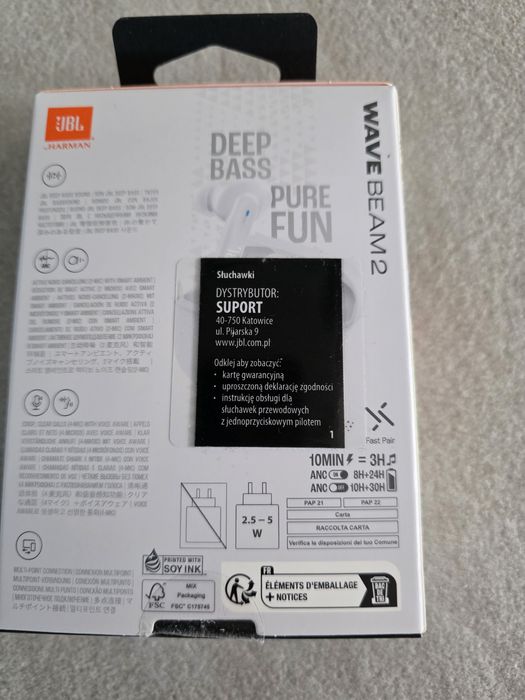 Słuchawki JBL Wave BEAM2