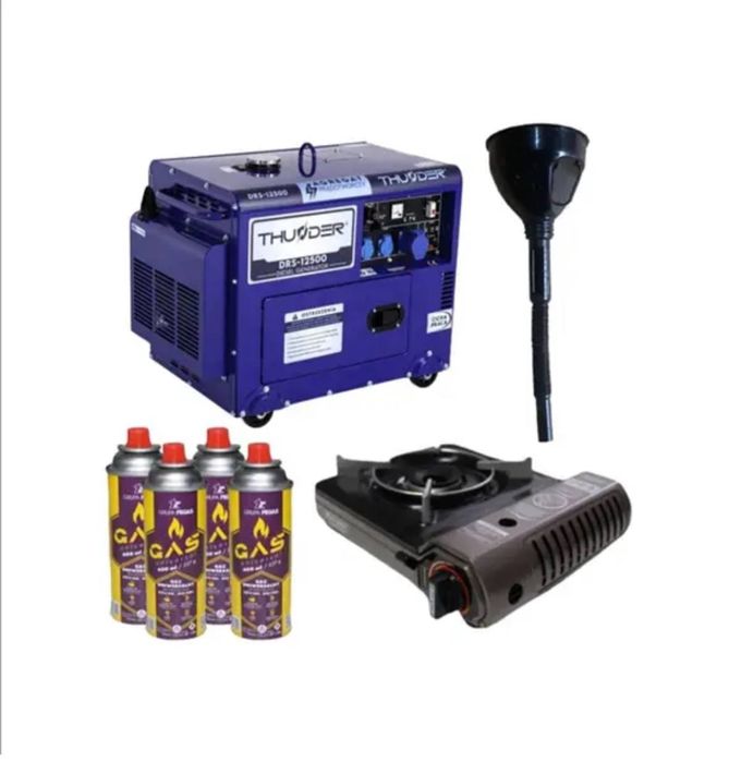 Дизельный генератор THUNDER!3кВт, 5 кВт,8 кВт! 1 и 3 фазы!С НДС!