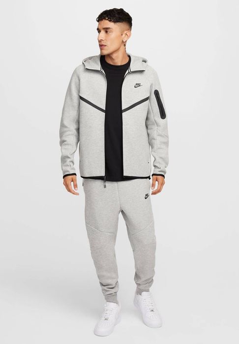 Nike 38 M Bluza Męska Szara Tech Bawełniana D2169