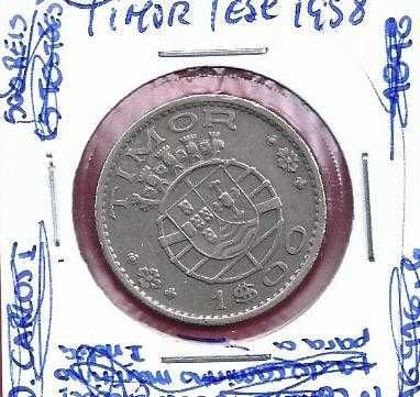 TIMOR   Ex-colonia     1    Escudo      1958