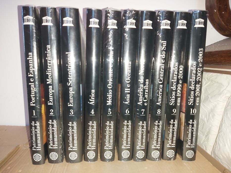Coleção Completa Património da Humanidade UNESCO (10 Volumes)