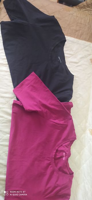 dwa t-shirty L 8 zł wyprzedaż