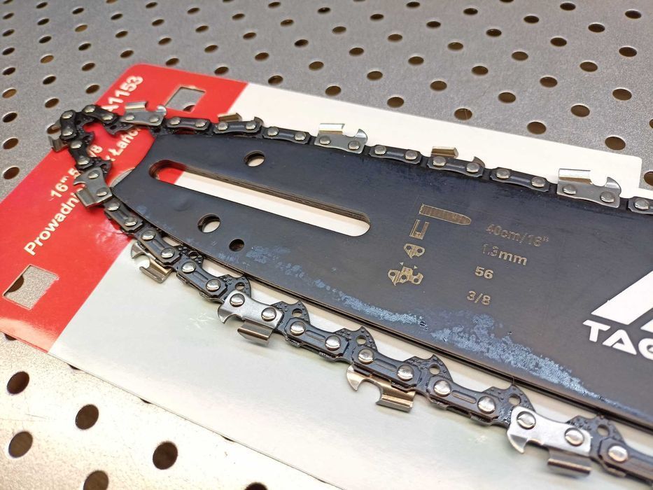 Prowadnica 16"/ 40cm 3/8" 1,3mm 56 + 2 łańcuchy  prowadnica 40cm 3/8"