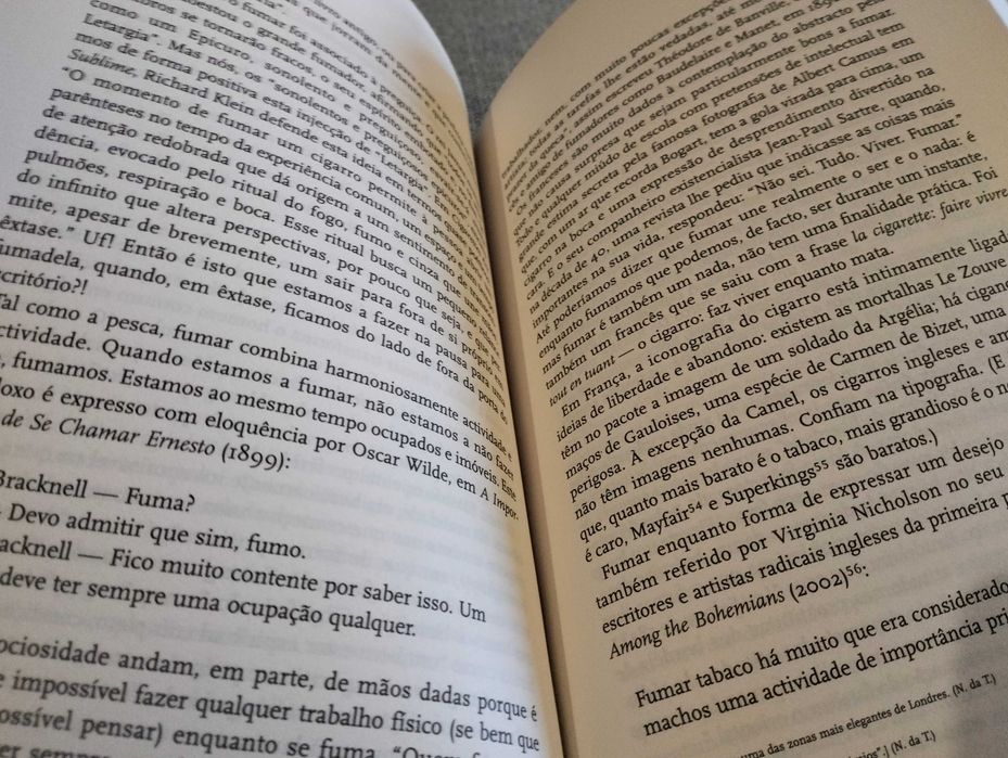 Livro "os prazeres do Ócio" Tom Hodgkinson