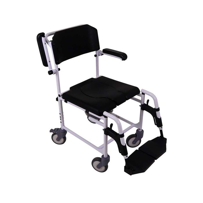 Cadeira de Banho com Rodas e Apoio de Pés UN4003