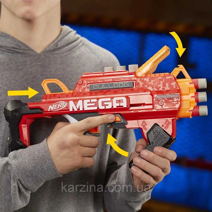 Бластеры  игрушечный Бульдог NERF Accustrike Mega Bulldog Toy
