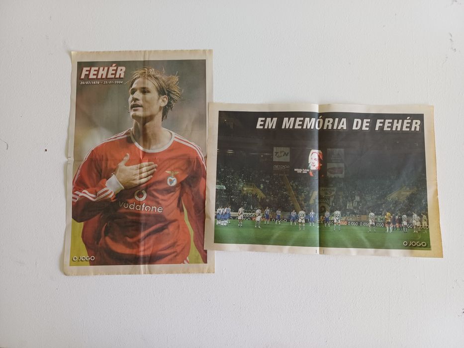 Lote 15 jornais - MIKLOS FEHÉR