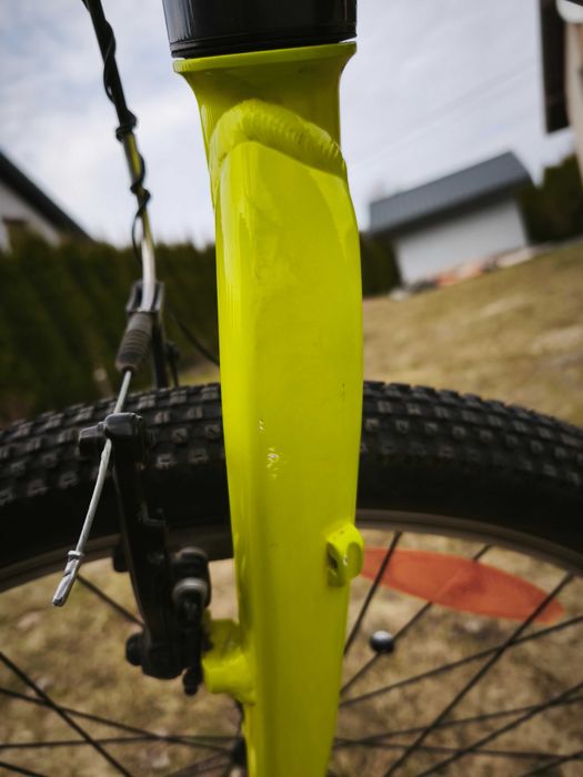 Rower Author Limit 26 + kask – lekki rower młodzieżowy, aluminiowa rama 13.5", stan dobry