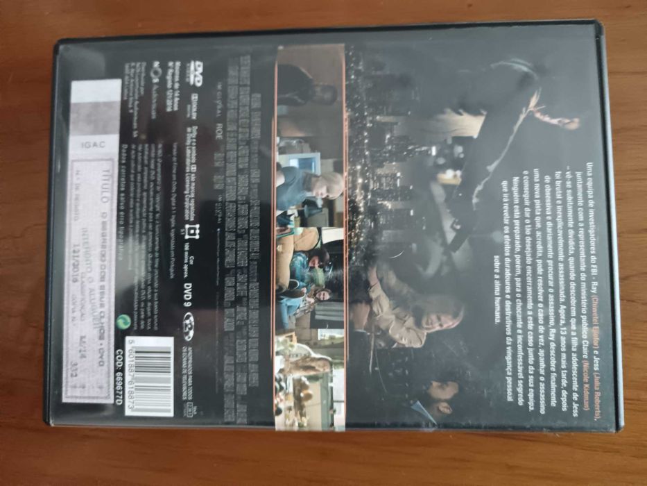 filme dvd original - o segredo dos seus olhos