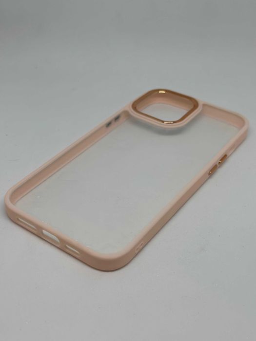 Obudowa Iphone 13 [Pro Max Etui Case Przeźroczysto-Różowe kod 410