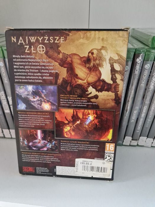 Diablo 3 pc cd pc