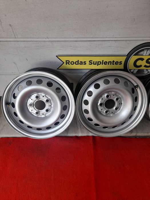 Jantes 16 5x112 Mercedes Vito Viano ferro, tampões roda suplente pneu